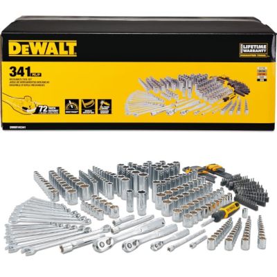 DEWALT ZESTAW KLUCZY  341el.