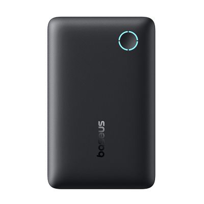 3. Powerbank Baseus EnerFill FP11 10000mAh 15W (z czarnym kablem Simple USB-C - USB-C 20V/3A 30cm) - czarny