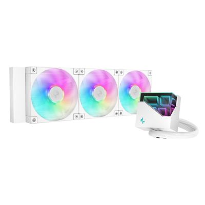 Chłodzenie cieczą CPU Deepcool LT360 WH ARGB Intel, AMD