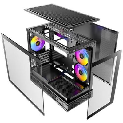8. Antec C2M ARGB Midi Tower Czarny