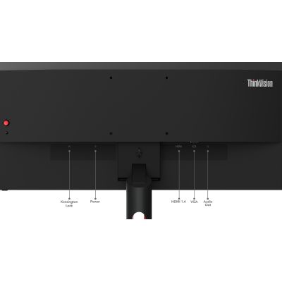 10. Lenovo ThinkVision S24i­30 23.8"FHD IPS 100Hz 250 nits AG VGA HDMI Raven Black