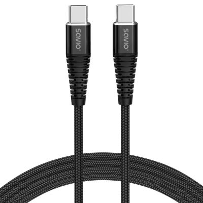 3. SAVIO KABEL USB TYP C - USB TYP C 5A, 2M CL-160
