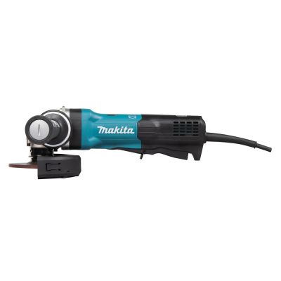 16. MAKITA SZLIFIERKA KĄT.125mm  GA5093X01 1900W WŁĄCZNIK ŁOPATKOWY, REG.OBR., HAMULEC