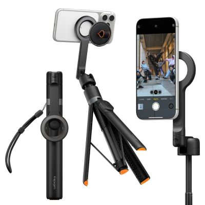 Selfie stick Spigen S582W Bluetooth - czarny