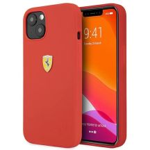 Etui Ferrari Silicone na iPhone 13 mini - czerwone