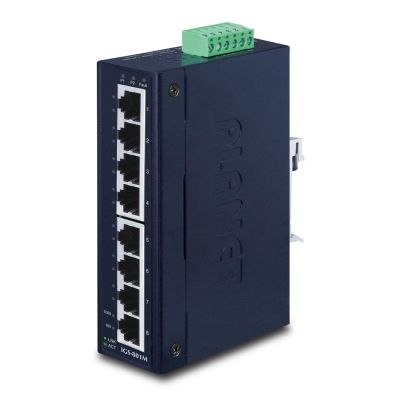 2. PLANET IGS-801M łącza sieciowe Zarządzany L2/L4 Gigabit Ethernet (10/100/1000) 1U Niebieski