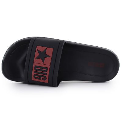 4. Klapki męskie plażowe basenowe czarne Big Star TT174A003