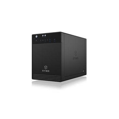 2. ICY BOX IB-3740-C31 Obudowa HDD/SSD Czarny 2.5/3.5"