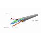 5. Kabel UTP GEMBIRD UPC-5004E-L (UTP; 305m; kat. 5e; kolor szary)