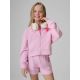 Bluza dresowa loose z kapturem dziewczęca 4F 4FJRSS26TSWSF2936-56S