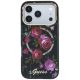 3. Etui Guess IML Glitter Blossom Roses MagSafe na iPhone 18 Pro Max / 17 Pro Max - czarne