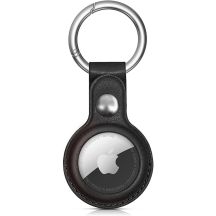 Etui do Apple AirTag z ekoskóry - czarne