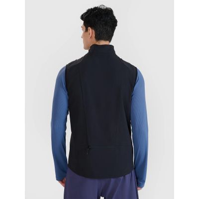 3. Bezrękawnik męski do biegania 4F 4FWSS25TVJAM248-20S