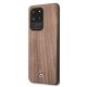 2. Etui Mercedes Wood Line Walnut na Samsung Galaxy S20 Ultra - brązowe