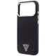 6. Etui Guess Kevlar Triangle Logo MagSafe na iPhone 17 Pro / 18 Pro - burgundowe