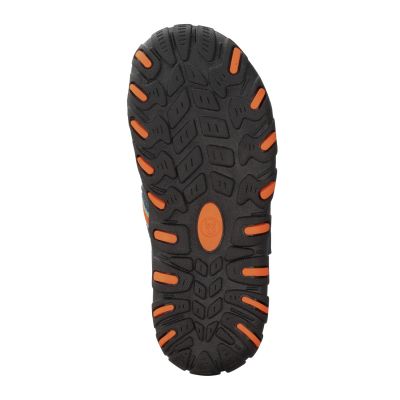 8. Sandały sportowe dziecięce dla chłopca/dziewczynki Trollkids Kids Sandefjord Sandal XT dark navy/dusky turquoise/glow orange (668-110)