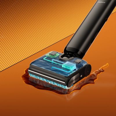 19. Odkurzacz pionowy UWANT DX800 Steam Wet & Dry - czarny