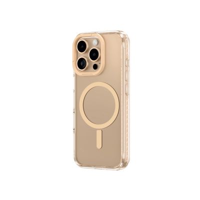 3. Etui silikonowe AMAZINGTHING Titan Pro Mag Case z pierścieniem magnetycznym do iPhone 16 Pro Max - różowe złoto