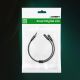 5. Kabel słuchawkowy Ugreen AV123 minijack 3.5 mm (męski) - 2x minijack 3.5mm (żeński) - czarny