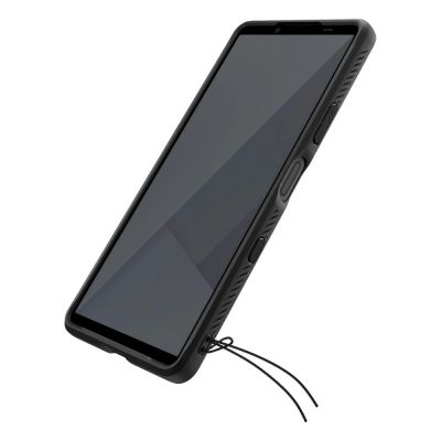 10. Etui Spigen Rugged Armor na Sony Xperia 10 VII - czarny mat