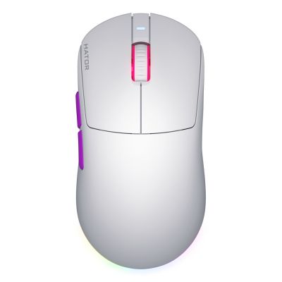 6. Mysz dla graczy Hator Quasar 3 Ultra 8K Wireless biała