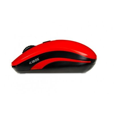 2. Mysz IBOX LORIINI IMOF008WR (optyczna; 1600 DPI; kolor czerwony)