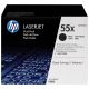 2. HP 55X zestaw 2 oryginalnych wkładów z czarnym tonerem LaserJet XL