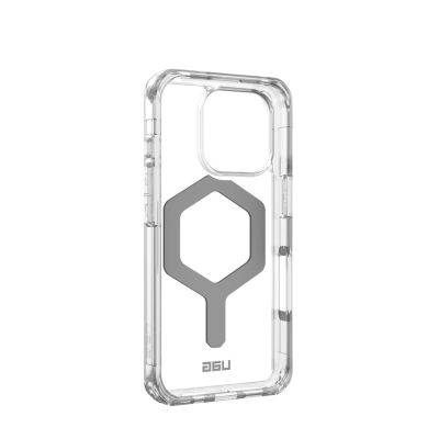 6. Urban Armor Gear Plyo pokrowiec na telefon komórkowy 16 cm (6.3") Srebrny, Przezroczysty