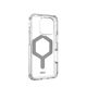 6. Urban Armor Gear Plyo pokrowiec na telefon komórkowy 16 cm (6.3") Srebrny, Przezroczysty