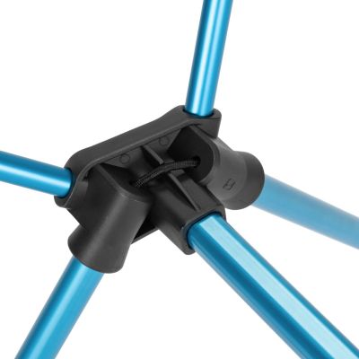 7. Helinox Chair One Highback (RE) Krzesło kempingowe 4 x noga Czarny, Niebieski