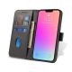 7. Etui portfel z klapką podstawką do iPhone 15 Pro Magnet Case - czarne