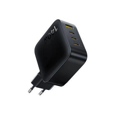 4. Ładowarka sieciowa Baseus EnerFill FH11 GaN 140W 3xUSB-C + 1xUSB-A - czarna