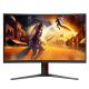 8. Monitor 31,5" AOC G4 C32G4Z 1920x1080px Full HD LCD Curved Czarny, Czerwony