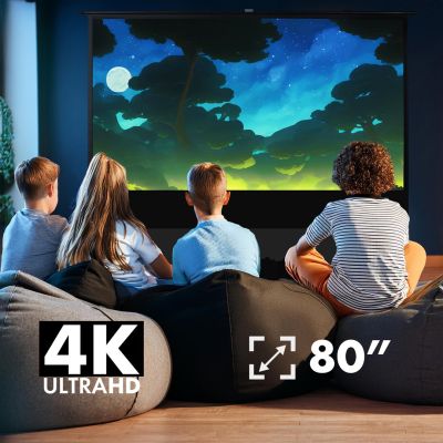 6. MACLEAN PRZENOŚNY EKRAN PROJEKCYJNY, KOMPAKTOWY, PODŁOGOWY, 80", 16:10 MC-212