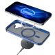 7. Etui 3mk Frosty MagCase Blue na Apple iPhone 16 Plus - przezroczyste