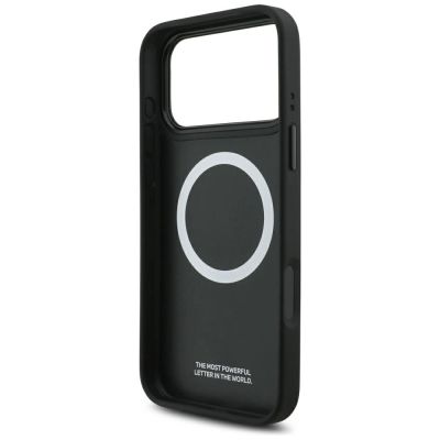 7. Etui BMW M Carbon Logo MagSafe na iPhone 17 Pro Max - grafitowe
