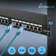 10. Extralink Patchpanel CAT5E STP V2 24 porty