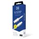 10. Kabel 3mk Hyper Cable N-SERIES USB-A / MicroUSB 1m 5V/2.4A 12W / biały