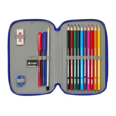 5. Real Madryt piórnik z wyposażeniem double filled pencil case 29 pcs 412624854