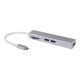 Equip 133480 stacja dokująca USB 3.2 Gen 1 (3.1 Gen 1) Type-C Srebrny