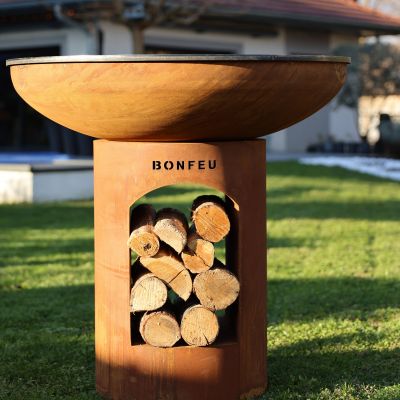 3. BF Palenisko ogrodowe Bonbiza XL Open rdzawe