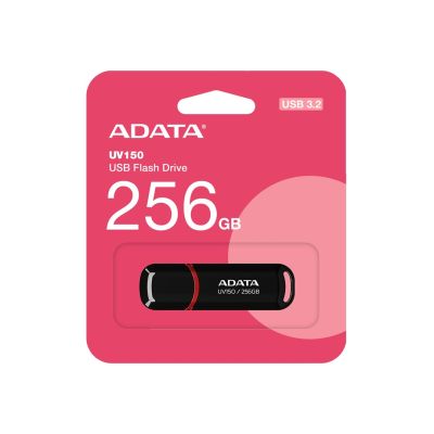 2. Pendrive ADATA UV150 AUV150-256G-RBK (256GB, USB 3.0, kolor czarny)