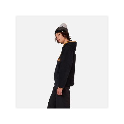 2. Bluza dziecięca ROSSIGNOL JR All Track Anorak Fleece czarna