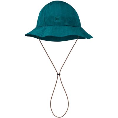 4. Kapelusz BUFF GO BUCKET HAT SOLID  TEAL S/M
