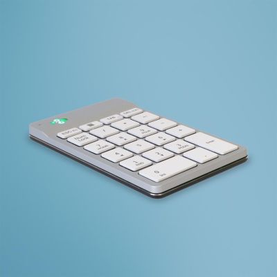 15. R-Go Tastatur Nummernblock Break Bluetooth weiĂź