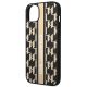 6. Etui Karl Lagerfeld Monogram Stripe na iPhone 14 Plus - brązowe