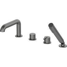 Bateria wannowa 4-otworowa z zestawem prysznicowym BQS_D14M 5907650818489