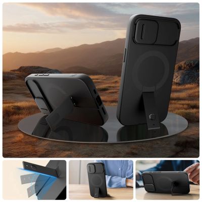 7. Etui Tech-Protect Kevlar Aura MagSafe na iPhone 16e / 17e - czarne