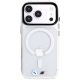 3. Etui BMW M IML Glossy Metal Logo & Trims MagSafe na iPhone 18 Pro Max / 17 Pro Max - przezroczyste