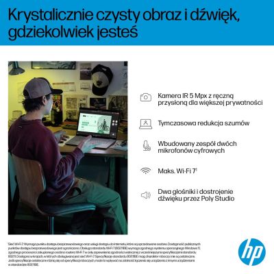 40. HP OmniBook X Flip 16-ar0016nw Ryzen AI 5 340 16.0"2K Touch OLED IPS 300nits AG 16GB LPDDR5X SSD1TB Radeon 840M Cam 5MPx + IR  68Wh Win11 Meteor Silver 2Y